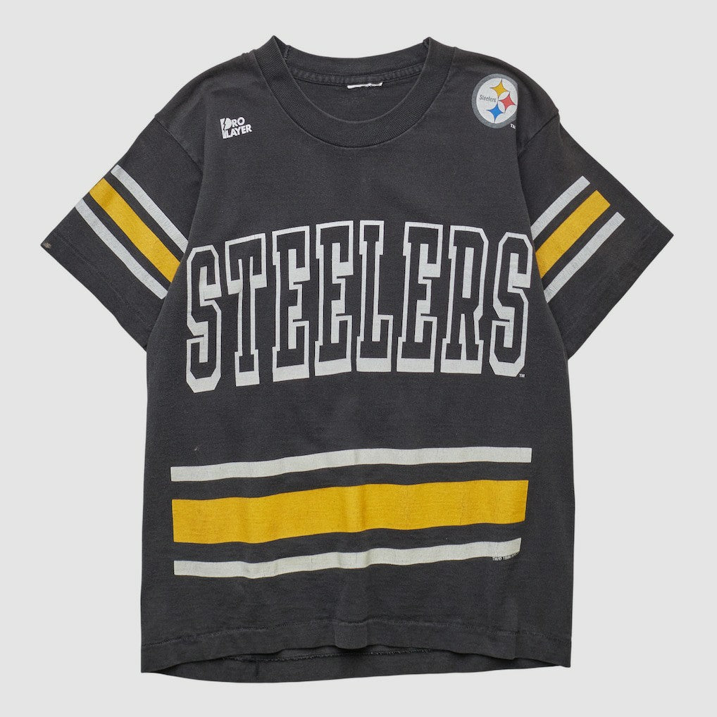 Pittsburgh Steelers Pro Player 90s T-shirt Black Vintage