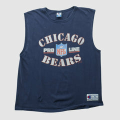 Chicago Bears Champion 90s Tank Navy Vintage