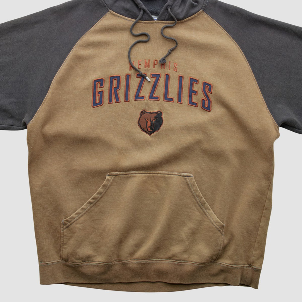 Memphis Grizzlies Reebok 2000s Hooded Pullover Sweatshirt Clay Vintage