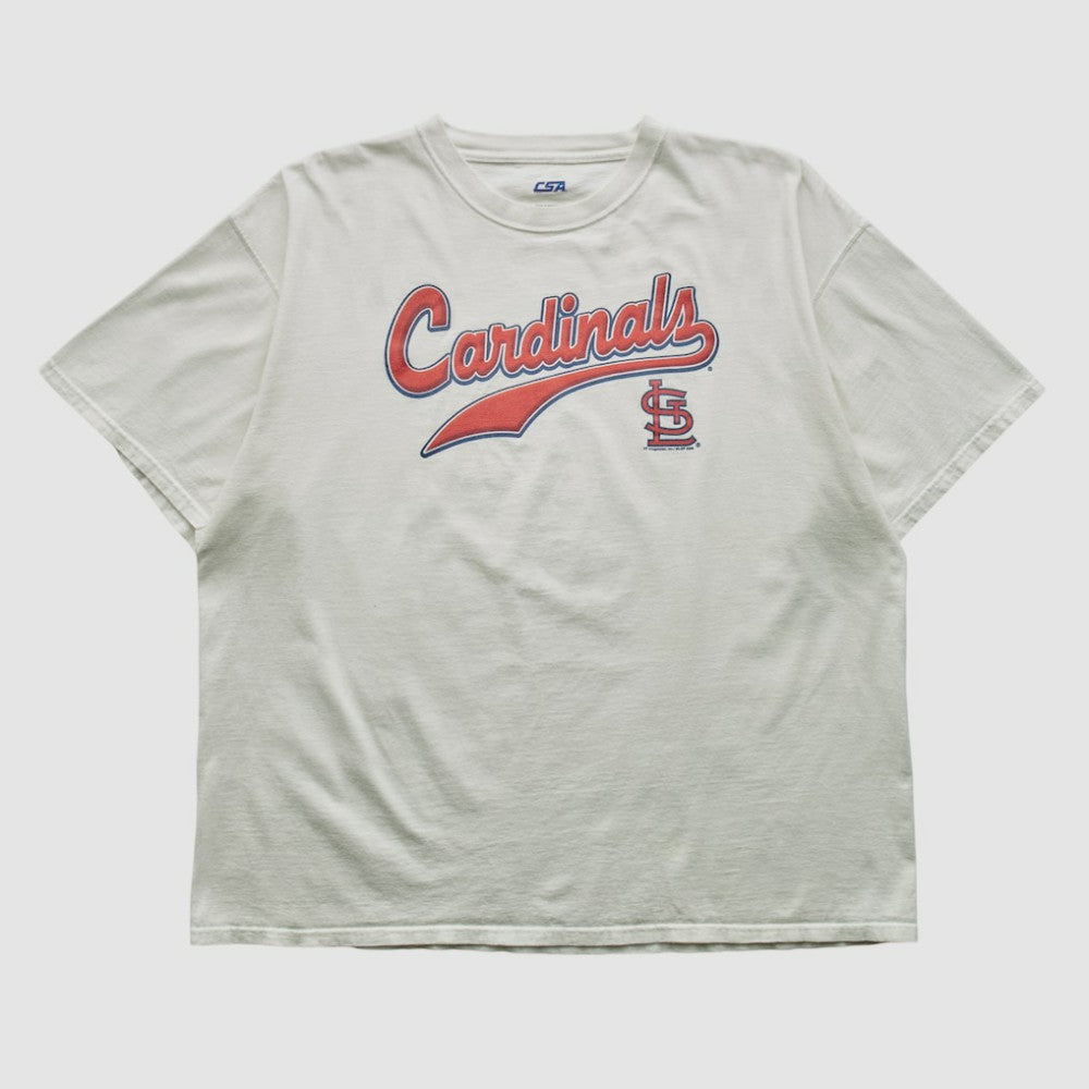 St. Louis Cardinals CSA 2000s T-shirt - White - 2XL by Fanatics Real Vintage T-shirts