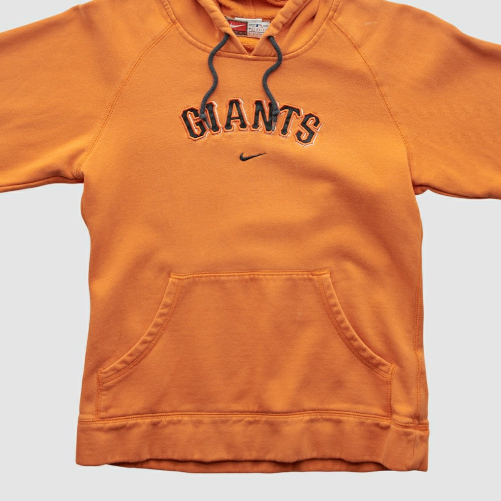 San Francisco Giants Nike 2000s Hooded Pullover Sweatshirt - Orange - XXS by Fanatics Real Vintage Pullover
