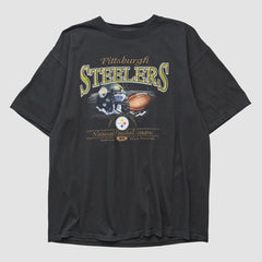 Pittsburgh Steelers NFL 2000s T-shirt Black Vintage