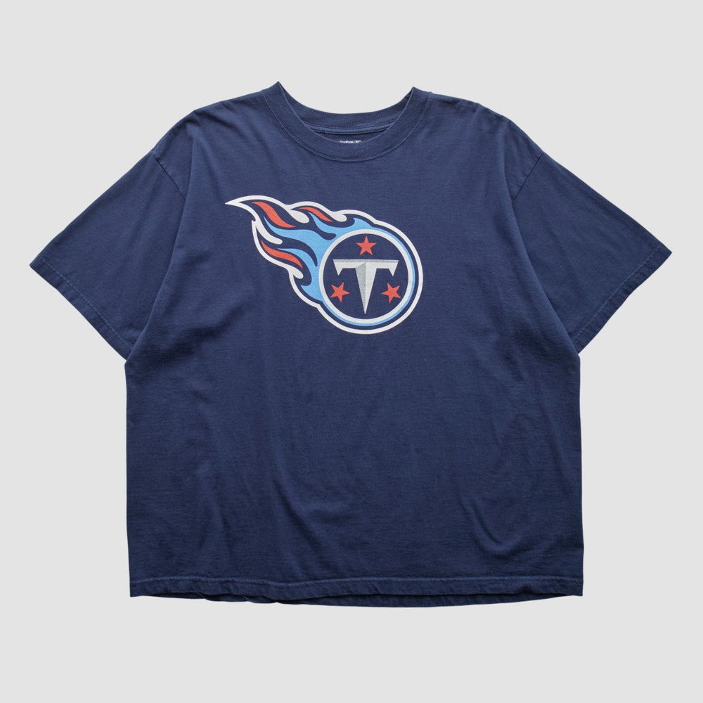 Tennessee Titans Reebok 2000s T-shirt Navy Vintage
