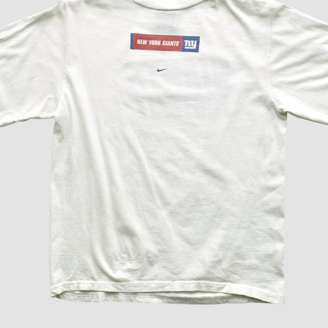 New York Giants 2000s Long Sleeve T-shirt White Vintage