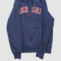 Boston Red Sox Nike 2010s Hooded Pullover Sweatshirt - Navy - XS by Fanatics Real Vintage Pullover
