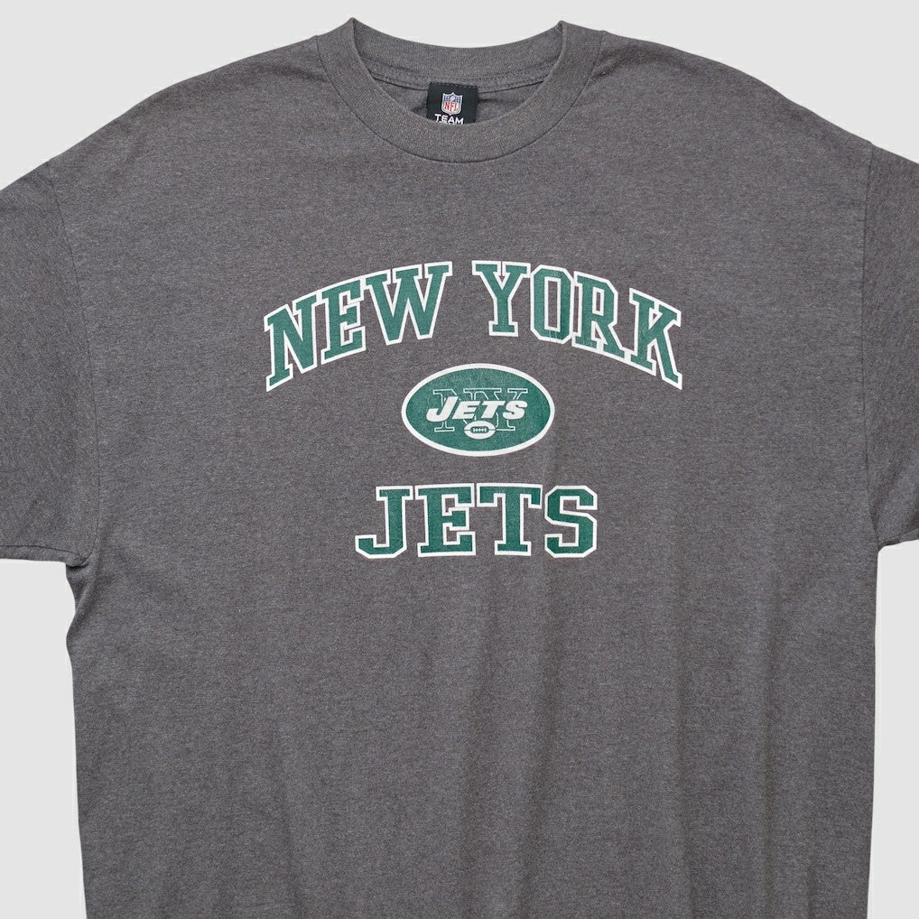 New York Jets NFL 2010s T-shirt Dark Heather Gray Vintage