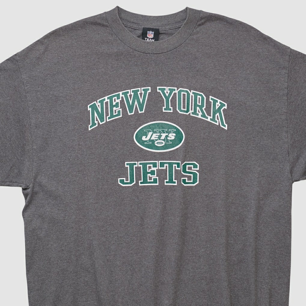 New York Jets NFL 2010s T-shirt Dark Heather Gray Vintage