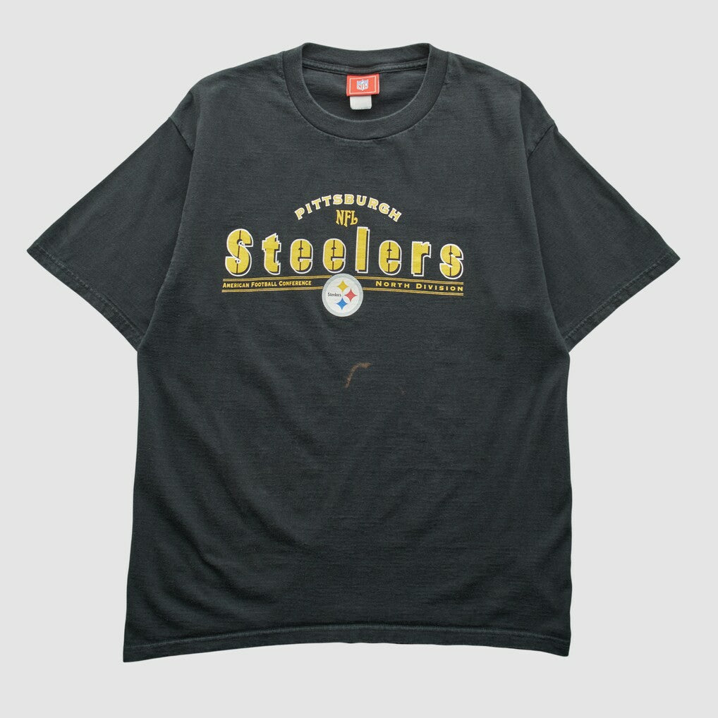 Pittsburgh Steelers NFL 2000s T-shirt Black Vintage