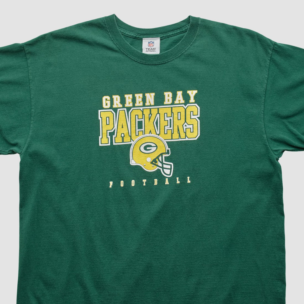 Green Bay Packers NFL 2010s T-shirt Green Vintage