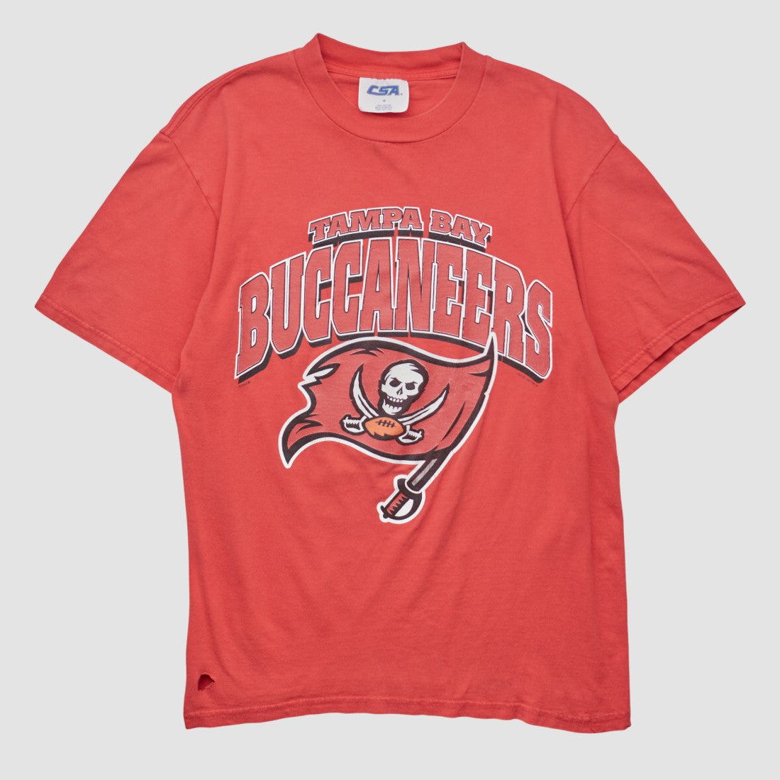 Tampa Bay Buccaneers CSA 2000s T-shirt Red Vintage