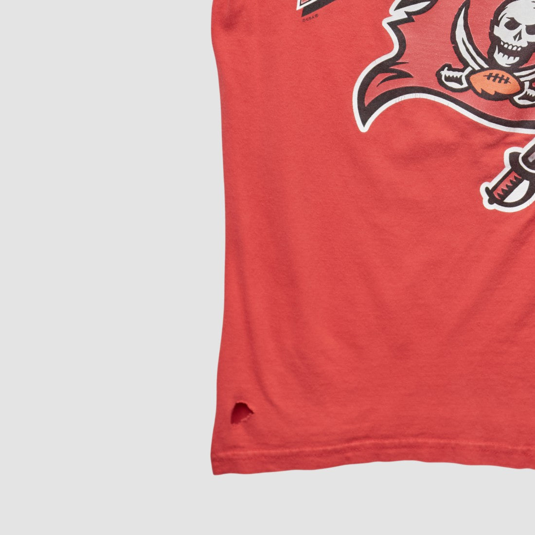 Tampa Bay Buccaneers CSA 2000s T-shirt Red Vintage