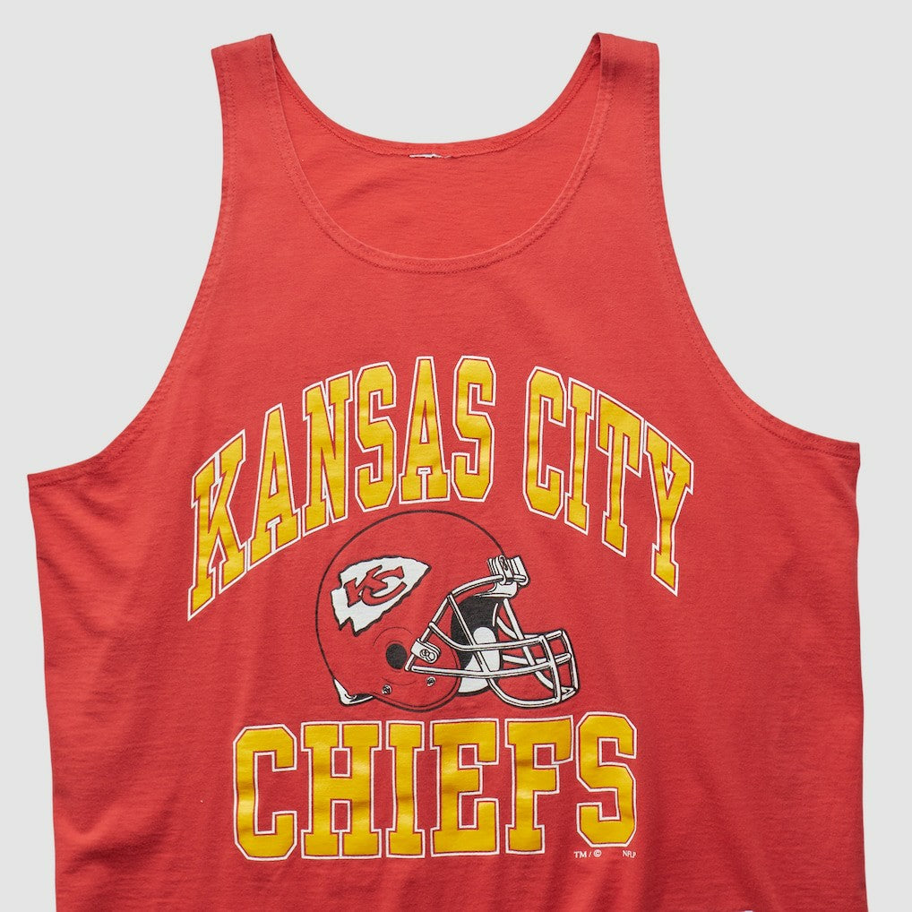 Kansas City Chiefs Russell 90s Tank Red Vintage