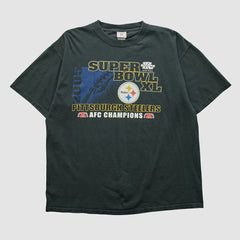 Pittsburgh Steelers NFL 2006 T-shirt Black Vintage