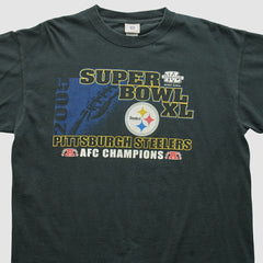 Pittsburgh Steelers NFL 2006 T-shirt Black Vintage