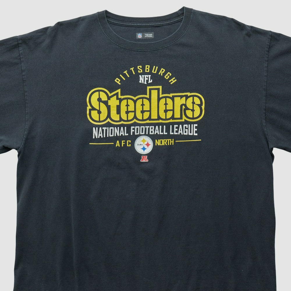 Pittsburgh Steelers NFL 2010s Long Sleeve T-shirt Black Vintage