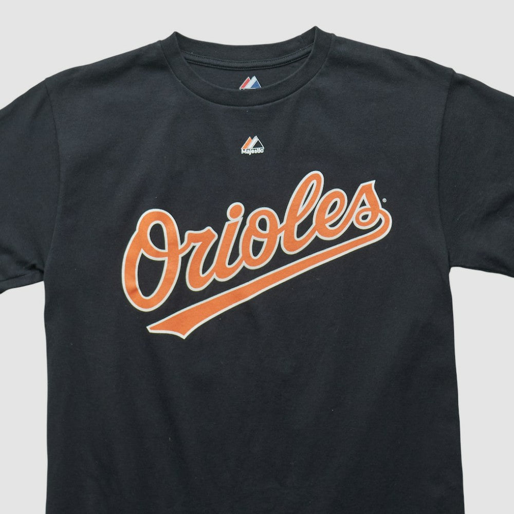 Baltimore Orioles Majestic 2000s T-shirt - Black - S by Fanatics Real Vintage T-shirts