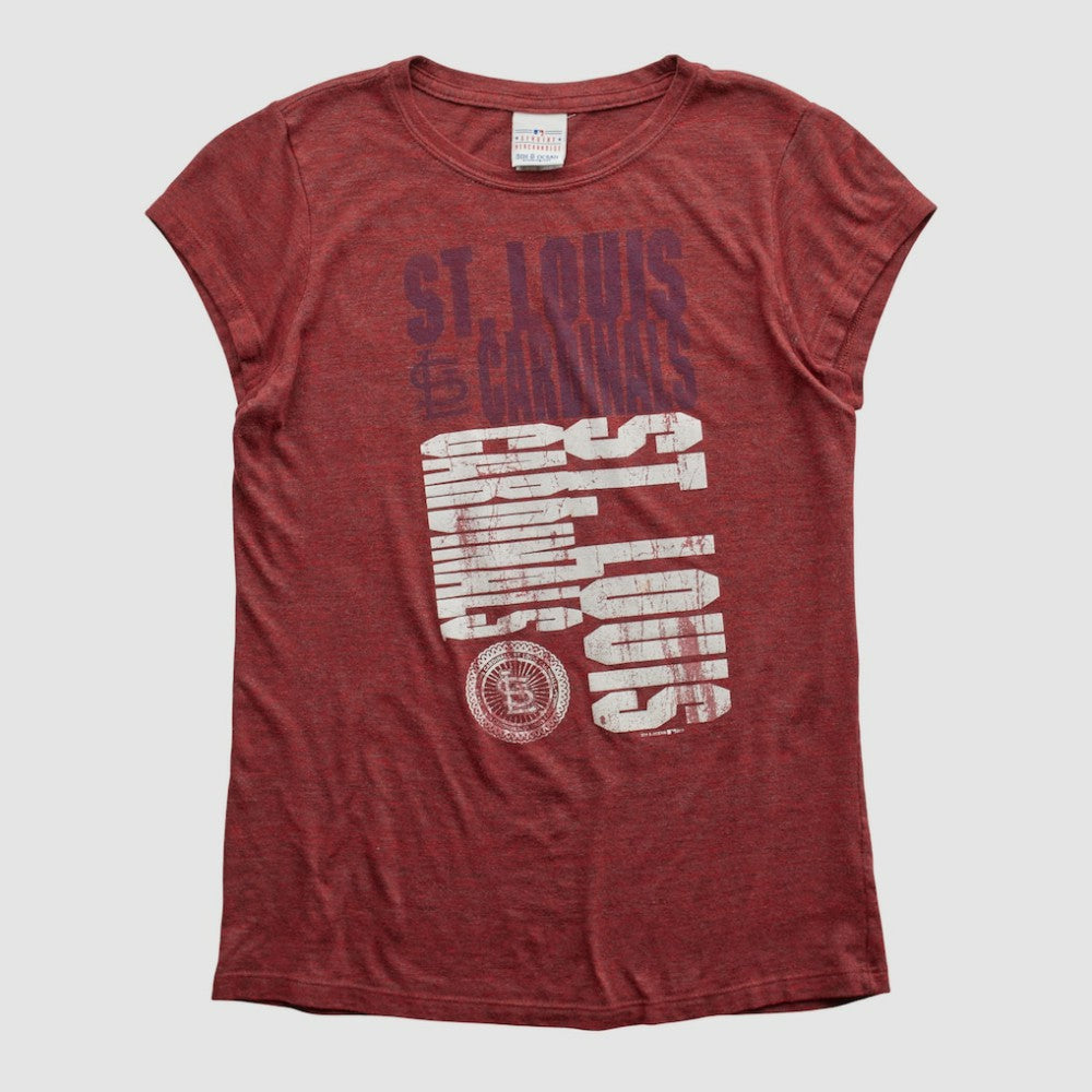St. Louis Cardinals Genuine Merchandise 2010s T-shirt - Maroon - M by Fanatics Real Vintage T-shirts
