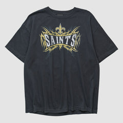 New Orleans Saints Reebok 2000s T-shirt Black Vintage
