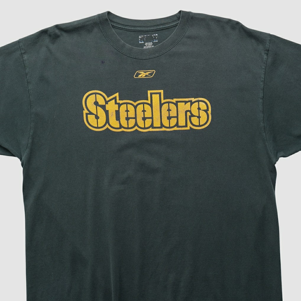 Pittsburgh Steelers Reebok 2000s T-shirt Black Vintage