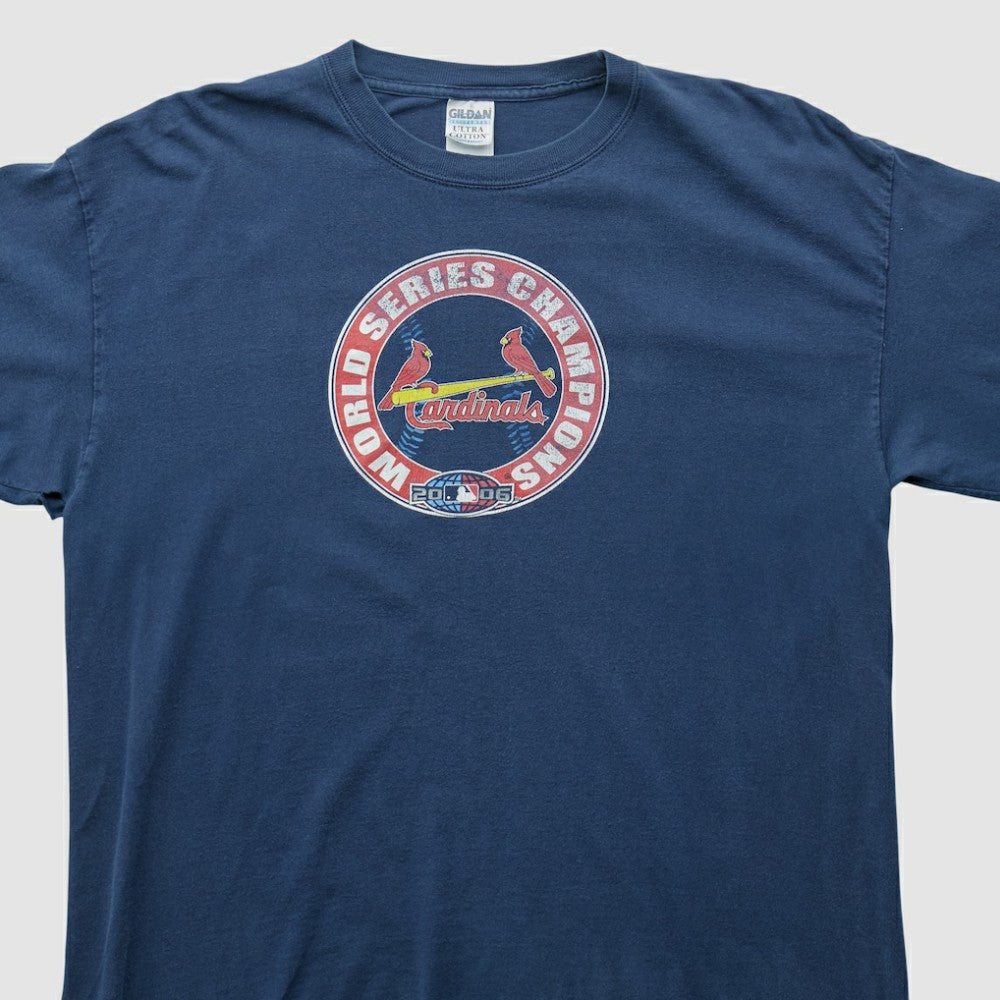 St. Louis Cardinals Gildan 2006 Long Sleeve T-shirt - Navy - XL by Fanatics Real Vintage T-shirts
