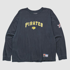 Pittsburgh Pirates Nike 2000s Long Sleeve T-shirt - Navy - XL by Fanatics Real Vintage T-shirts