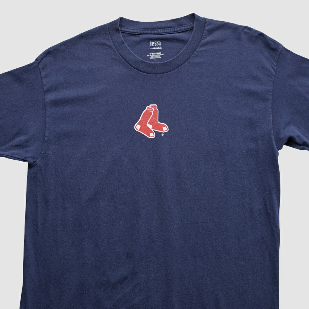Boston Red Sox Lee Apparel 2000s Long Sleeve T-shirt - Navy - M by Fanatics Real Vintage T-shirts
