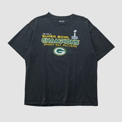 Green Bay Packers NFL 2011 T-shirt Black Vintage