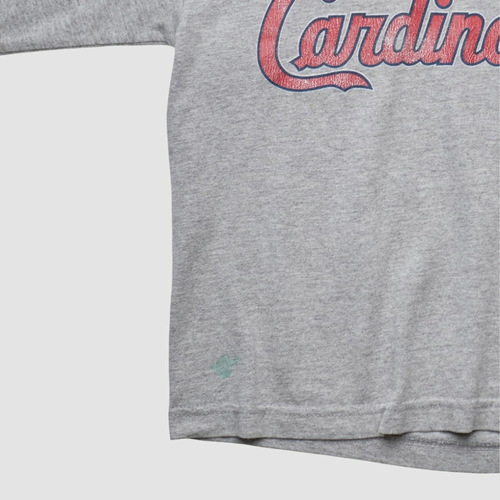 St. Louis Cardinals Nike 2001 Pullover Sweatshirt - Heather Gray - Yth S by Fanatics Real Vintage Pullover