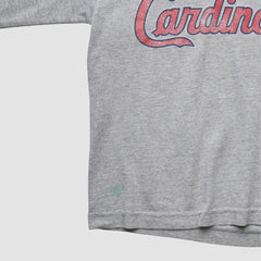 St. Louis Cardinals Nike 2001 Pullover Sweatshirt - Heather Gray - Yth S by Fanatics Real Vintage Pullover