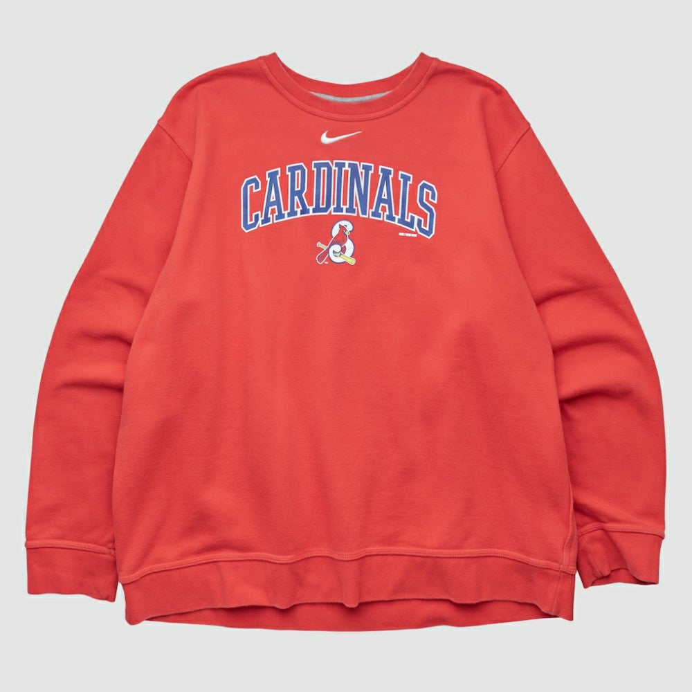 St. Louis Cardinals Nike 2010s Pullover Sweatshirt - Red - L by Fanatics Real Vintage Pullover
