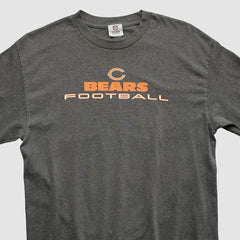 Chicago Bears NFL 2010s Long Sleeve T-shirt Dark Heather Gray Vintage