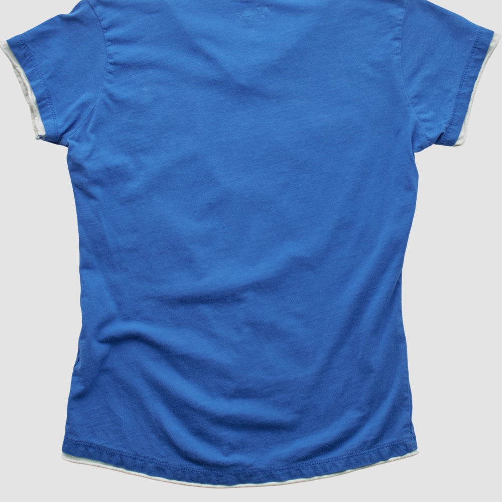 Kansas City Royals Carl Banks 2010s T-shirt - Blue - M by Fanatics Real Vintage T-shirts