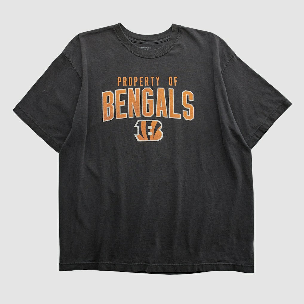 Cincinnati Bengals Reebok 2000s T-shirt Black Vintage