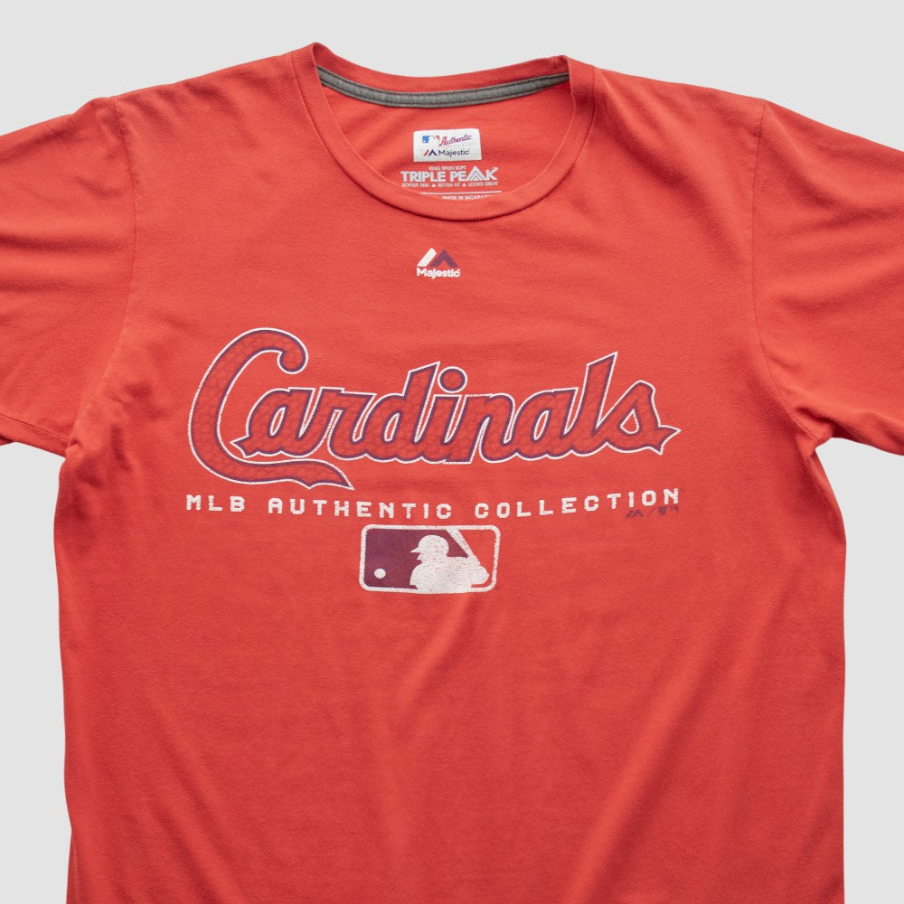 St. Louis Cardinals Majestic 2010s T-shirt - Red - M by Fanatics Real Vintage T-shirts