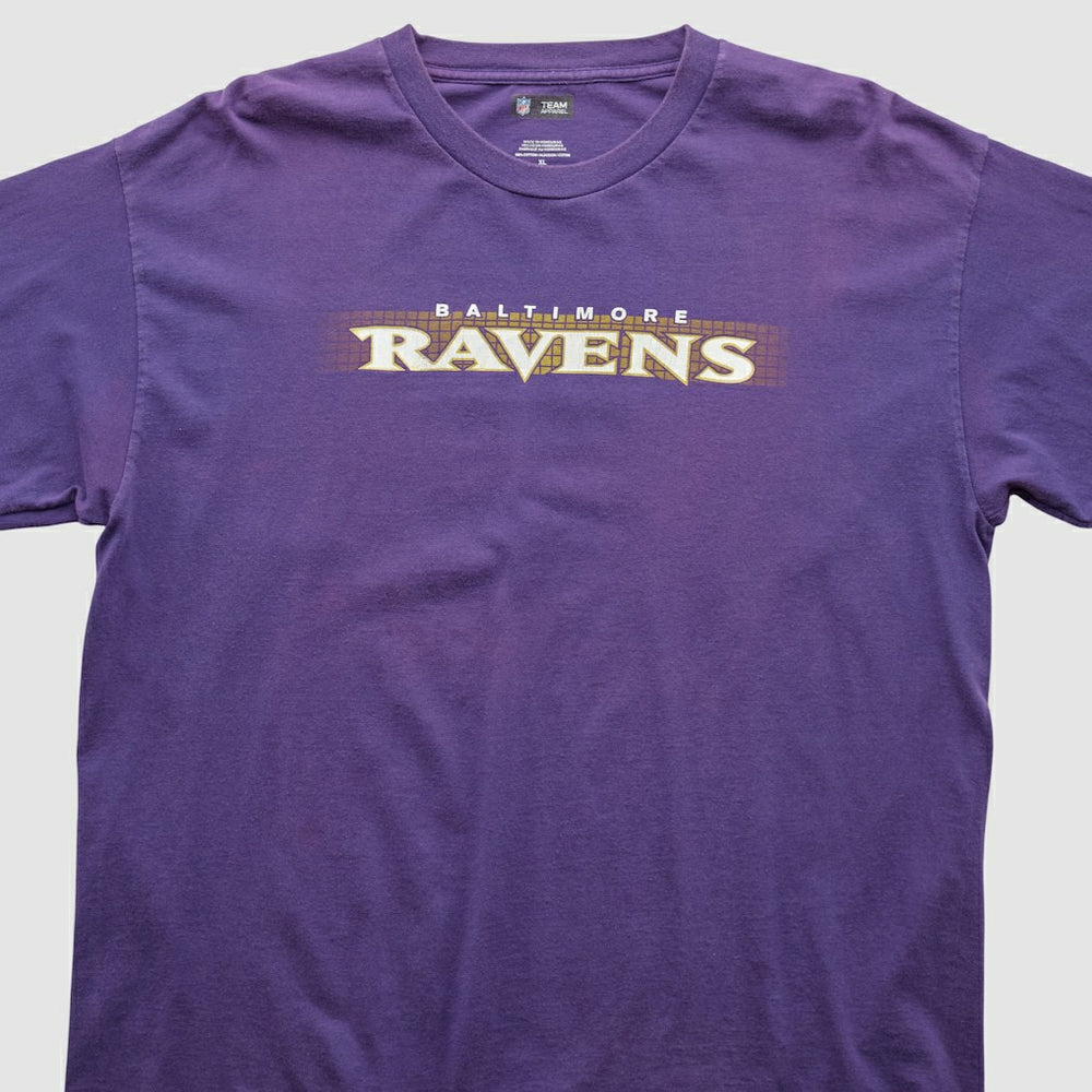 Baltimore Ravens NFL 2010s Long Sleeve T-shirt Purple Vintage