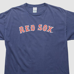 Boston Red Sox Delta 2000s T-shirt - Navy - L by Fanatics Real Vintage T-shirts