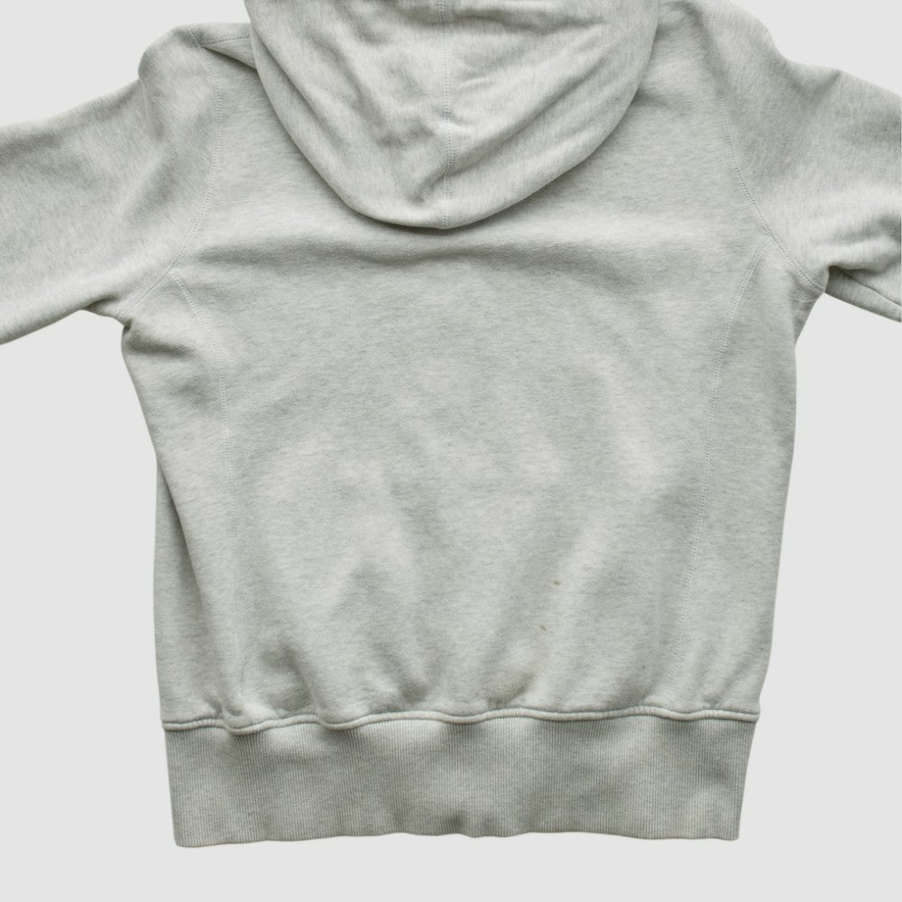 New York Yankees Nike 2000s Hooded Full Zip Sweatshirt - Heather Gray - XS by Fanatics Real Vintage Sweatshirts