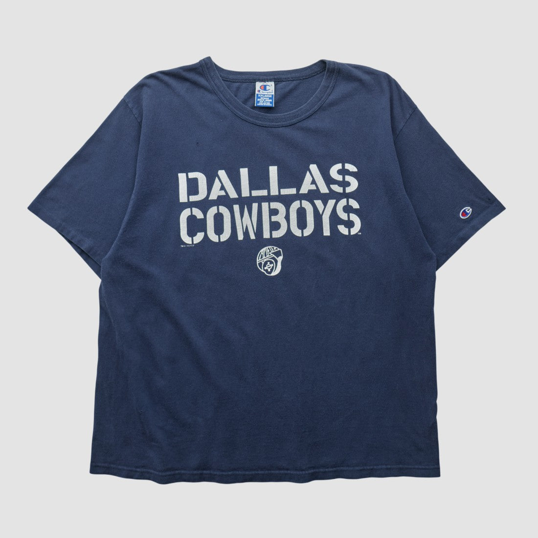Dallas Cowboys Champion 90s T-shirt Navy Vintage