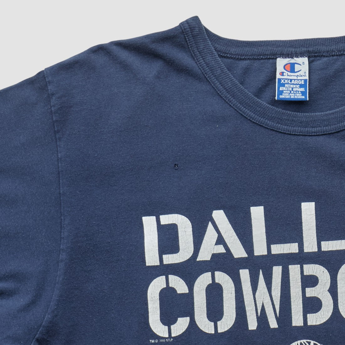 Dallas Cowboys Champion 90s T-shirt Navy Vintage