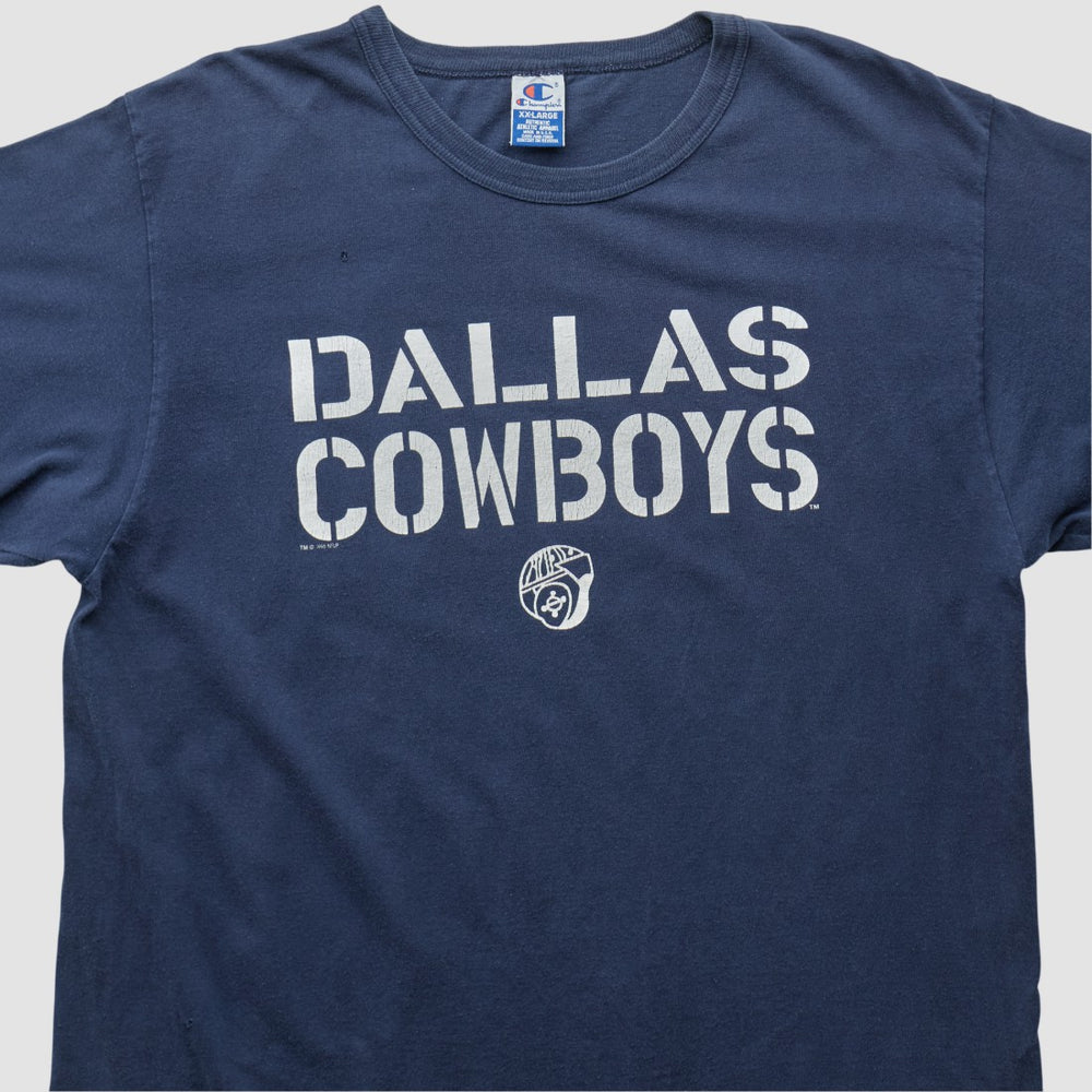 Dallas Cowboys Champion 90s T-shirt Navy Vintage