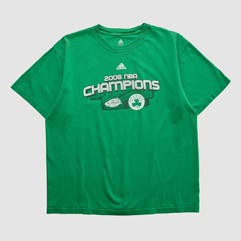 Boston Celtics 2008 T-shirt Green Vintage