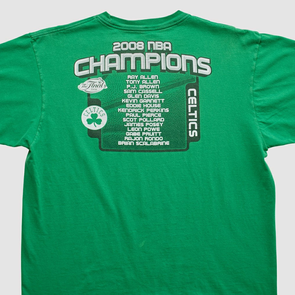 Boston Celtics 2008 T-shirt Green Vintage