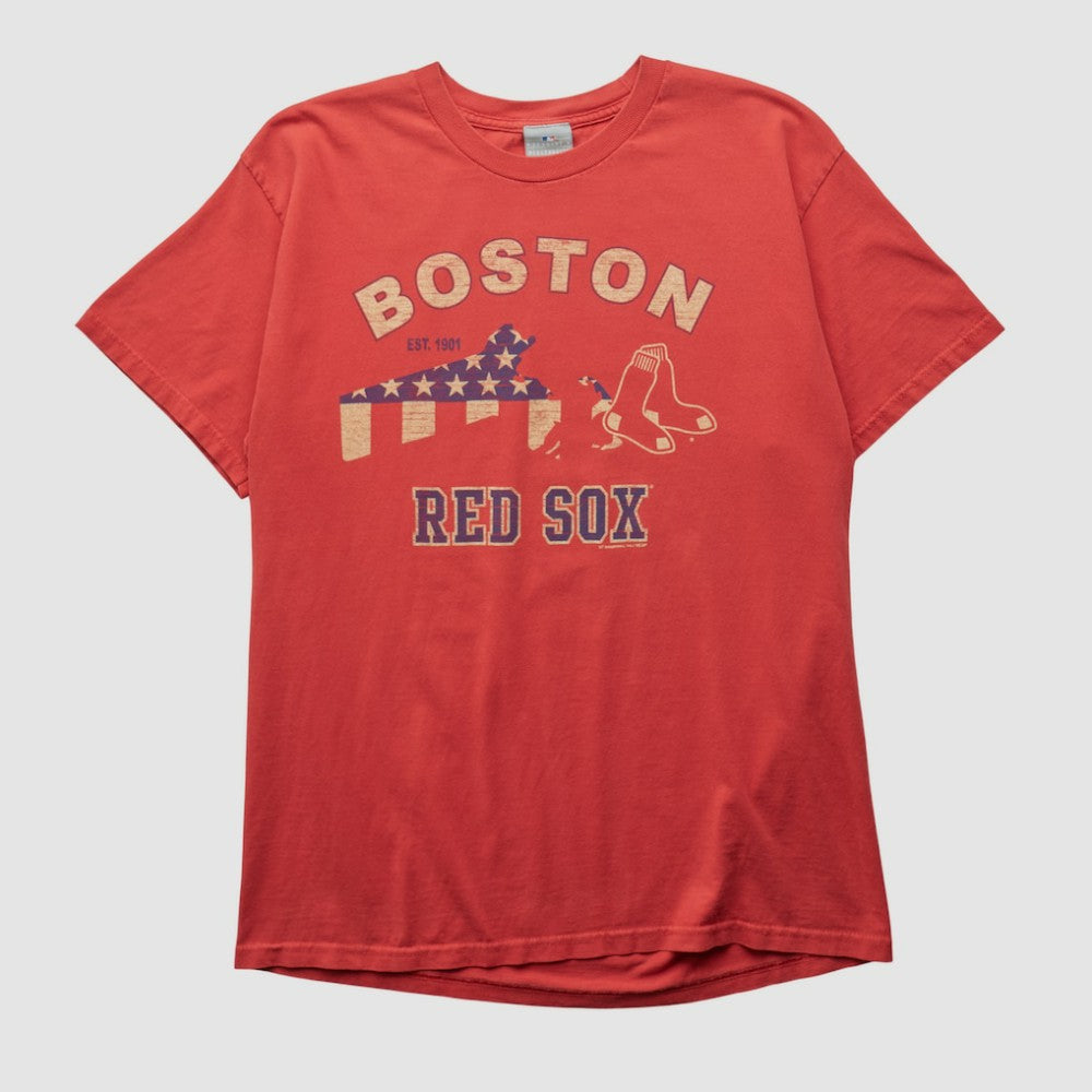 Boston Red Sox Genuine Merchandise 2000s T-shirt - Red - M by Fanatics Real Vintage T-shirts