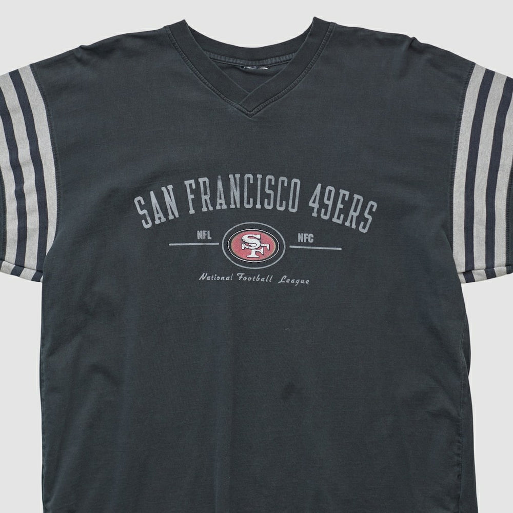 San Francisco 49ers 2000s Pullover Sweatshirt Black Vintage