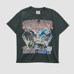 Baltimore Ravens CSA 2001 T-shirt Black Yth M Real Vintage