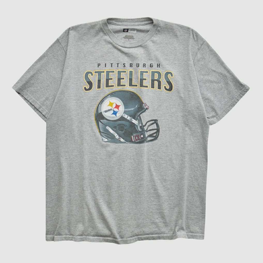 Pittsburgh Steelers NFL 2010s T-shirt Heather Gray Vintage
