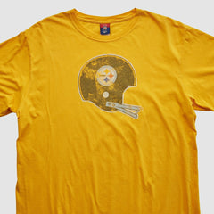 Pittsburgh Steelers Reebok 2000s T-shirt Yellow Vintage
