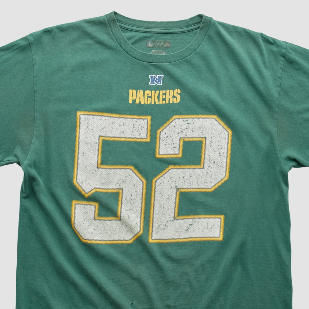 Green Bay Packers NFL 2010s T-shirt Green Vintage