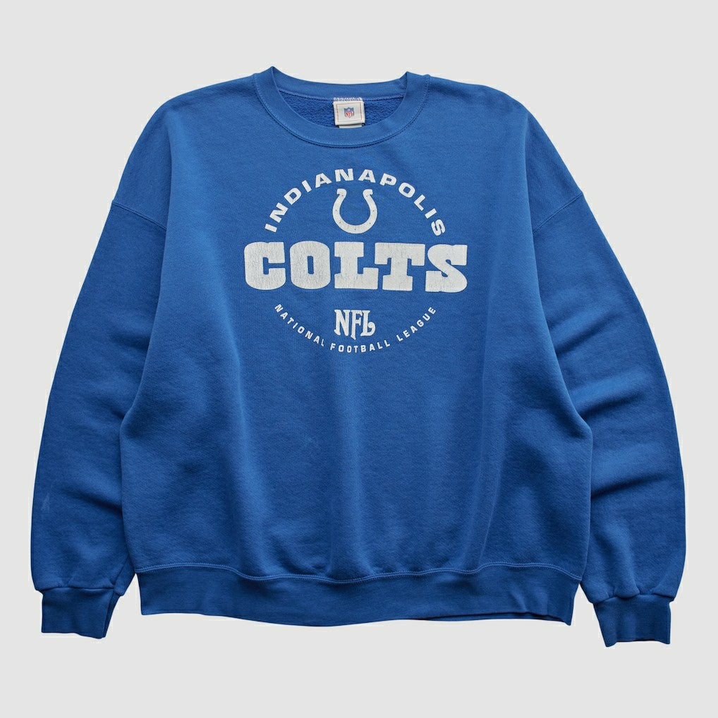Indianapolis Colts NFL 2000s Pullover Sweatshirt Blue Vintage