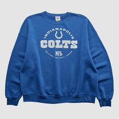 Indianapolis Colts NFL 2000s Pullover Sweatshirt Blue Vintage